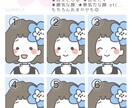 ゆるっとしてファンシーなアイコンお描きします SNSやブログをよりキャッチーなものに☆ イメージ7