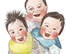 写真からおしゃれに似せる！似顔絵イラスト描きます SNSアイコンや内祝いオリジナルグッズにも イメージ3