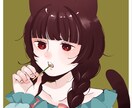 SNSアイコン作成いたします レトロ可愛い目を惹くイラスト製作します! イメージ3