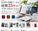 InDesign・Illustrator修正します 出版・広告25年の経験でDTP修正から印刷入稿まで イメージ5