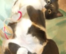 しあわせな雰囲気の愛犬・愛猫ちゃん描きます ふわふわな毛並みをかわいく再現！大事な家族の誕生日などに！ イメージ2
