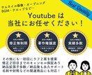 プロが「低価格」でYouTube動画を制作します テレビ番組制作会社が作る”高品質”なデザインをお届け！ イメージ1