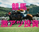 競馬で超激アツな投資法教えます 予想ではなく投資です。出走表を見るだけで判断可能！ イメージ1