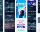 STUDIOで現代的なオリジナルHPを制作します あなたのサービスに最適なデザインをスピーディに提供！ イメージ5