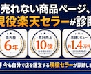 現役楽天セラーが商品ページの改善点を診断します コンサル会社ではない。今も戦う現役セラーの現場目線 イメージ1