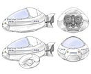 先着5件10%オフ☆メカ乗物系イラスト描きます ロボット、乗り物、建造物等のメカ系のイラストを制作します。 イメージ3