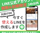 LINE公式アカウントの開設・初期設定します 24時間以内に納品★面倒な初期設定を任せて今すぐ使える！ イメージ1