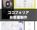 TRPG/ココフォリア部屋パネルの制作をいたします 綺麗めのシンプルなココフォリア部屋パネル制作致します！ イメージ1