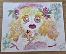 可愛い女の子のイラストをかきます よろしくお願いいたします。あなたに癒しを届けられますように。 イメージ6