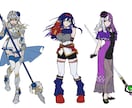キャラクターデザインと立ち絵を作成します キャラクターデザインと立ち絵を作成します。 イメージ9