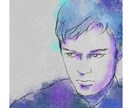 オシャレな水彩風似顔絵作成いたします！ イメージ1