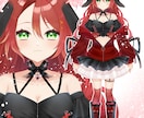 イラスト＆Live2Dモデリング制作致します イラスト制作・モデリングが難しそうという方向け！ イメージ3