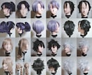 コスプレ・ドール/オーダーウィッグ受付ます 現役レイヤーが様々な用途に合わせたウィッグをお作りいたします イメージ3