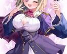 心ときめくキラキラ可愛いイラストを描きます 動画のサムネイル、グッズなど色々な場面にお使いください！ イメージ3