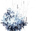 CDジャッケットのイラストなど制作します クールな雰囲気の抽象画をご用意します。 イメージ5