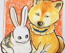 デジタル・アナログ似顔絵どちらもお描きします 可愛いキャッチーな似顔絵描きます イメージ8