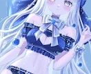 商用利用込！可愛い女の子のイラスト描きます 透明感のあるキラキラしたイラストが得意です！ イメージ2