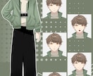 カメラ男子【表情差分6種類】立ち絵販売します 商用可・カメラ男子の立ち絵販売します【表情差分6種類】 イメージ1