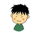 即日納品可・かわいい似顔絵アイコン作ります 簡単な絵柄で特徴掴んで似ています！ イメージ1