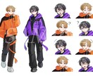 立ち絵や一枚絵、様々な用途のイラストを描きます 丁寧に仕上げます。気軽にご相談ください！ イメージ2