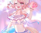 アイコン、立ち絵、SD、１枚絵等制作いたします セルフ受肉のVtuberとして実際に活動中！ イメージ7