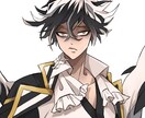 かっこいいSNSアイコン作成します アニメタッチのカッコイイイラストです イメージ2