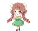 可愛くて親しみやすいミニキャラお描きいたします 商用利用◎あなたの理想のキャラクターをお描きします！ イメージ8