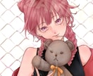 可愛い/カッコいいミニキャラ~等身お描きします ♢SNSアイコン/グッズ/動画イラストなど！ イメージ4
