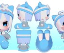 アバターの【3Dぬいぐるみ】作ります かわいいおすわりぬいといっしょに！ イメージ4