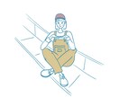 ゆるPOPなイラスト描きます 商業利用もOK！似顔絵・SNSアイコンやプレゼントにも イメージ3