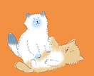 やさしいイラスト描きます。ゆるいかわいい絵にします ☆お気軽に☆ほっこり心があったまる絵を提供！絵が描きたい！！ イメージ2