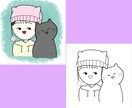 ゆるかわアイコン描きます ご自身やペット等の似顔絵も可！ イメージ3