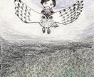 動物のゆるいイラストを手描き風の線画で描きます ゆるい動物のデフォルメイラストと、たまに小さい女の子 イメージ3