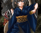 病み系、ゴシック系、ファンタジー系描きます ゴシック系イラストならお任せください。 イメージ4
