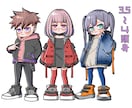 アイコン、サムネ、立ち絵等、様々なイラスト描きます SNS、Vtuberさん、ヘッダー、動画・配信、各種活動用◎ イメージ7