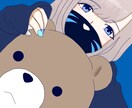 オリジナルキャラでサムネイル等作成します 動画サイトのサムネイルにも使われた！あなたの為のイラスト作成 イメージ5
