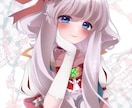 ラフ修正無制限！アイコンや一枚絵描きます SNSや動画用などにどうぞ！ミニキャラも描けます♪ イメージ3
