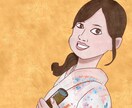 ちょっと個性的な似顔絵制作致します SNSアイコンなどにいかがでしょうか♪ イメージ2