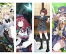 カップルイラスト（一枚絵、夢絵など）制作します カップルイラスト、一枚絵、夢絵など描かせて頂きます！ イメージ1