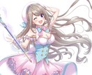 全身：可愛い女の子のイラスト制作します 可愛い女の子のオリジナルキャラクターを作りたい方へ イメージ7