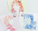 ふんわり大人可愛い✿雰囲気重視のイラストを描きます カラフル水彩でお洒落にきめる！他とは違うワンランク上の魅力を イメージ10