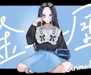 歌い手様向け｜表情が魅力的なイラスト制作します 可愛い系からかっこいい系、ダークな雰囲気まで幅広く対応。 イメージ5