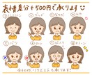 snsアイコン作成します ゆるっと可愛い、ほっこりすすアイコンを作成します イメージ4