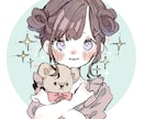 アイコンやヘッダーお描きします 温かみのある柔らかいイラストです イメージ4