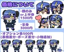 短納期＆商用利用可！ミニキャライラスト作成します 動画素材やグッズ等にも使えるミニキャラのかわいいイラストです イメージ2