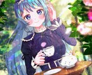 ふんわり雰囲気の可愛い女の子を描きます 商用利用可！サムネイル・アイコン・装画用のイラスト描きます！ イメージ1