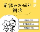 英語から日本語、日本語から英語の翻訳を担当します 即日納品可能・高品質な英語の翻訳 イメージ2