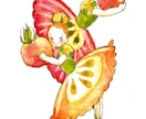 手描きのかわいいイラストお描きします 印象的な、かわいいイラストをお描きします。 イメージ1