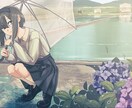 一枚絵イラストを描きます 優しい雰囲気のイラストを描きます イメージ2