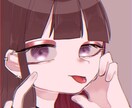 SNSのアイコンをお探しの方！イラスト描きます 可愛い女の子のアイコンでSNSを華やかに！ イメージ3